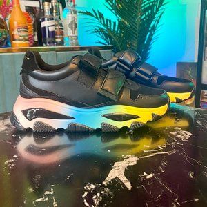 Kurt Geiger Leather Rainbow Sneakers Size 38 - NWT